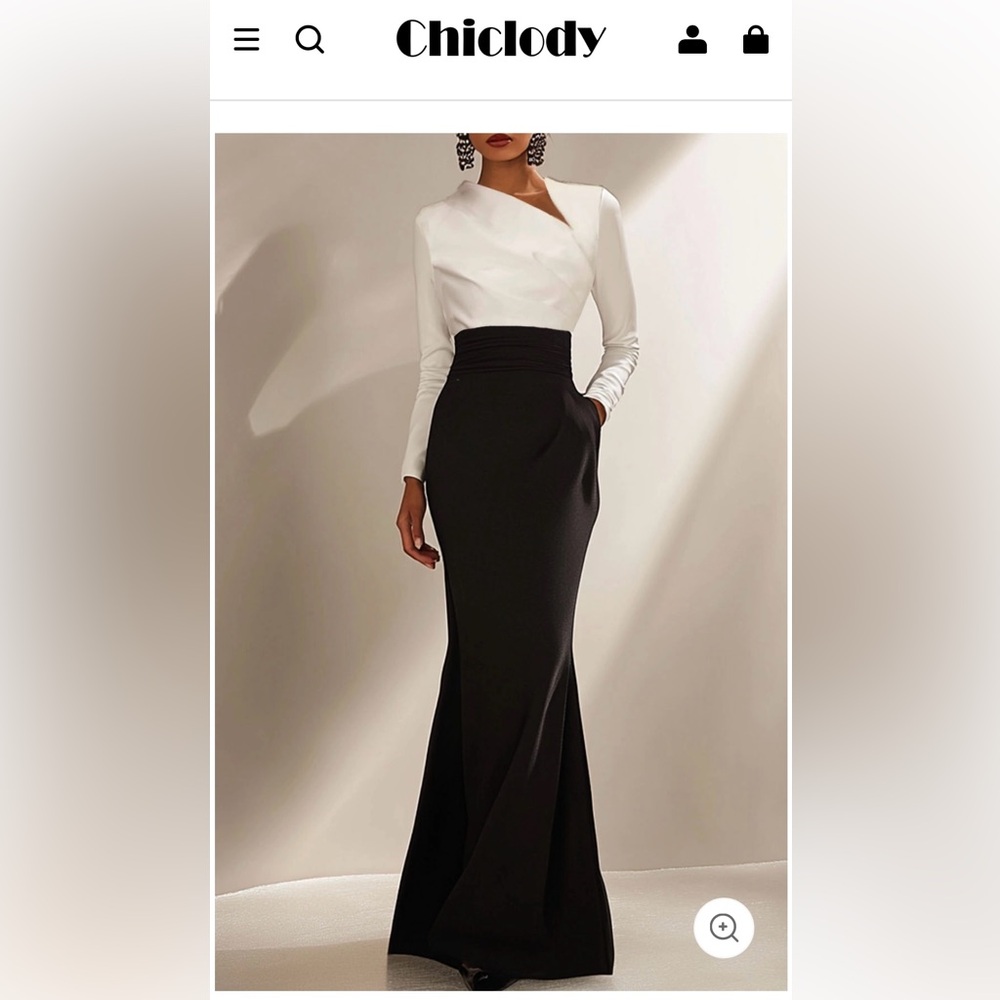 Elegant Black Dress/Gown